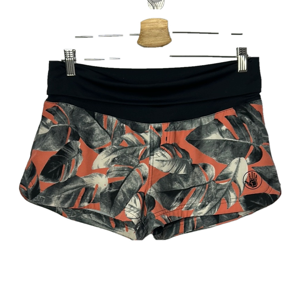 Body Glove Black Peach Athletic Shorts